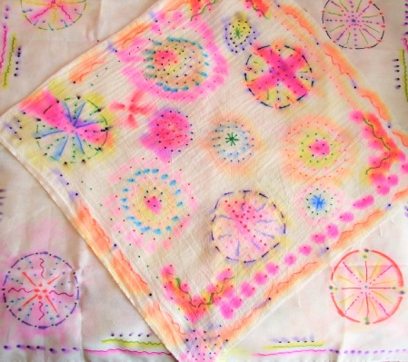 Bouncing Ball Designs on Cotton Workshop