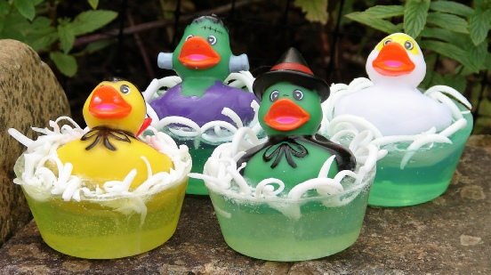 Count Duckula and Friends Halloween Soap Making Workshop