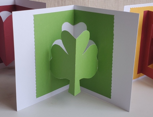 Pop-Up Clover Greeting Card Workshop