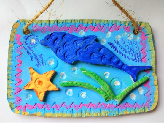 colorful clay tiles Pied Potter Hamelin