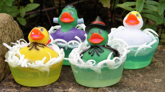 Count Duckula and Friends Halloween Soap Making Workshop